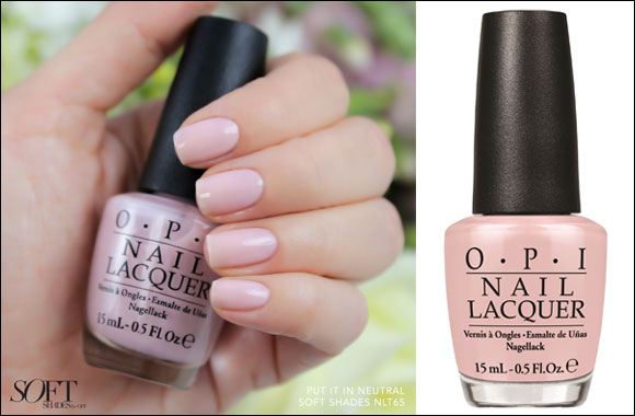 Opi color of the month: Put it in neutral