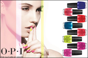 Light up your nail look with the new brights collection by OPI