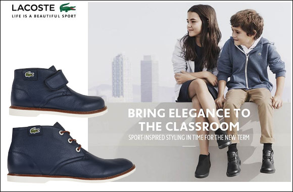 Back to school with Lacoste footwear