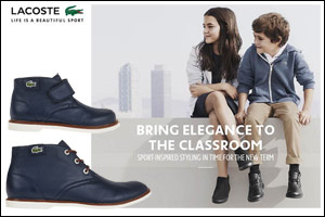 Back to school with Lacoste footwear