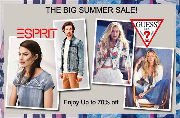 GUESS and ESPRIT The Big Summer Sale!