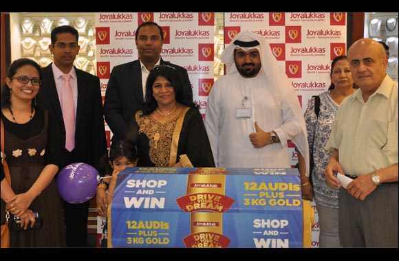 Joyalukkas picks fifth set of the ongoing Joyalukkas Drive Your Dream' promotion winners