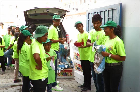 Green Hope UAE participates in food distribution at Dubai Labor Camps