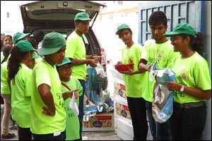 Green Hope UAE participates in food distribution at Dubai Labor Camps