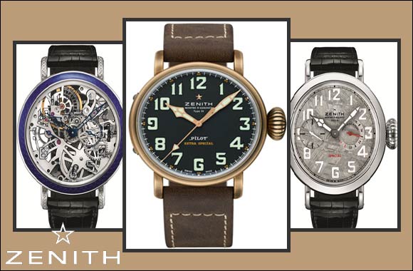 Zenith Pilot collection three new high-flying references