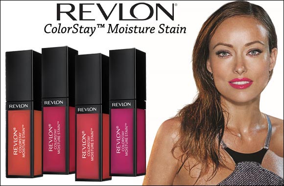 REVLON ColorStay Moisture Stain. The New Level of Glossy, Wet Color