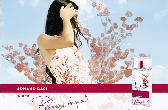 An intense melody: the all new Armand Basi in red blooming bouquet