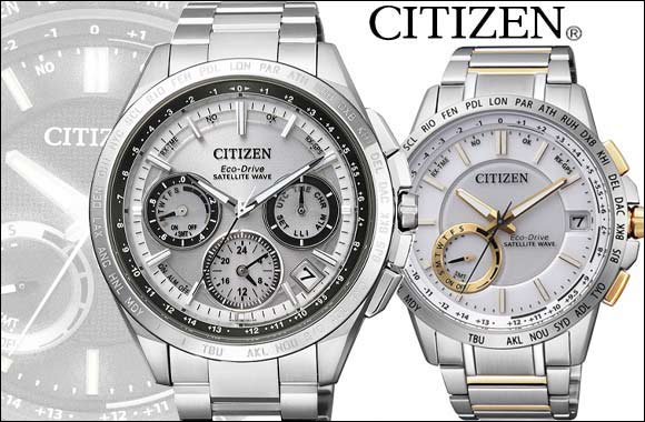 New range of Citizen SATELLITE WAVE -GPS features the world's fastest satellite signal reception