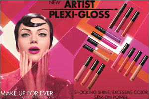 Now, lips can have it all with the new Artist Plexi Gloss by MAKE UP FOR EVER