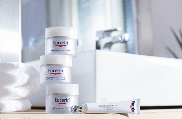 Eucerin AQUAporin ACTIVE: provides dehydrated, sensitive skin with deep, long-lasting hydration