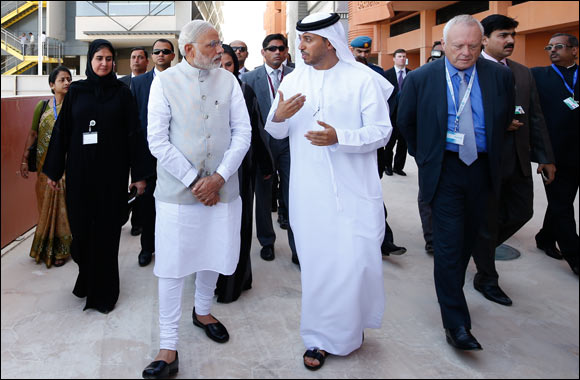 India's Prime Minister Modi Visits Masdar