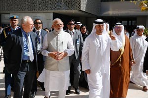India's Prime Minister Modi Visits Masdar
