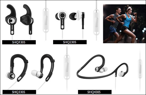 Pump up your summer workouts with Philips ActionFit sports headphones!