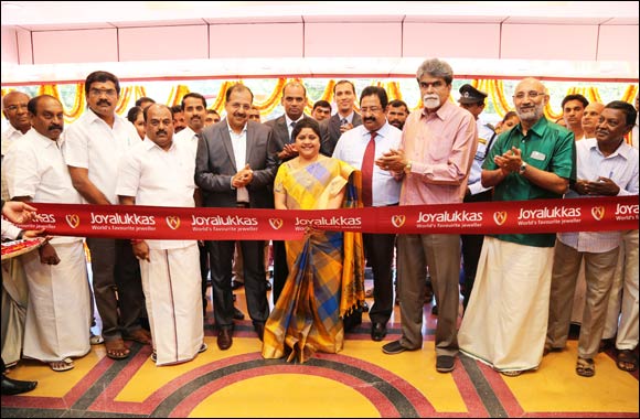 Joyalukkas opened new showrooms In Tiruppur and  Tiruvannamalai