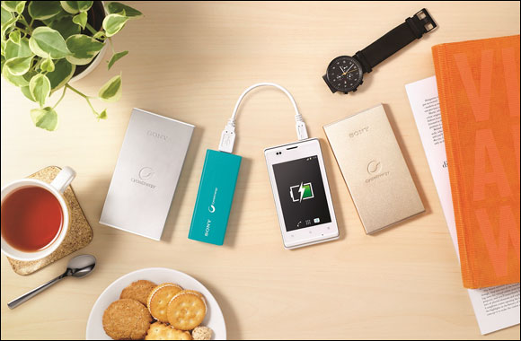 Sony's Revamped, Energy-Boosting Portable Charger Introduced to Middle East