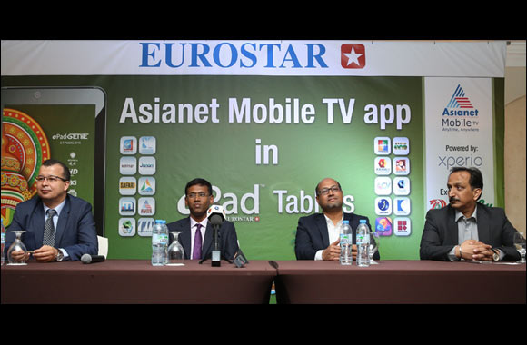 EUROSTAR Launches Asianet Mobile TV App for the GCC Malayalees