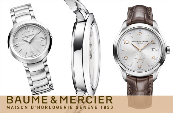 Baume & Mercier Promesse and Clifton timepieces are the perfect Eid Al Adha gifts for him and her