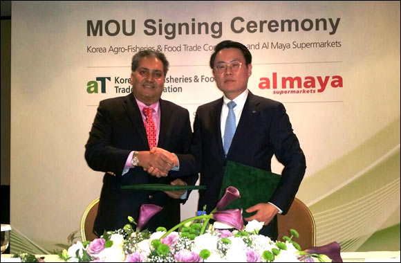 Al Maya Supermarket signs Memorandum of Understanding with Korea Agro-Fisheries & Food Trade Corporation (aT)