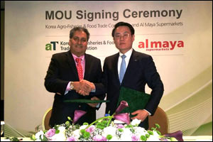 Al Maya Supermarket signs Memorandum of Understanding with Korea Agro-Fisheries & Food Trade Corporation (aT)