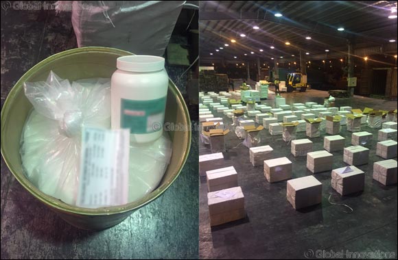 Dubai Customs disrupts smuggling attempt of 35m tramadol pills and 2.5 tons of powder tramadol