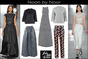 Saks Fifth Avenue - Mother of Pearl FW15 & Noon by Nour FW15