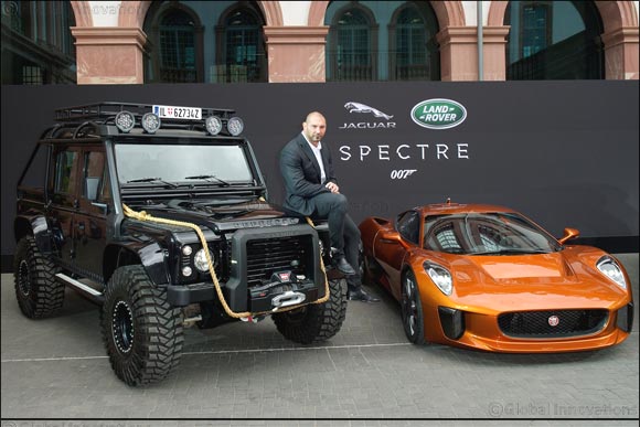 Global unveiling of Jaguar Land Rover Bond cars