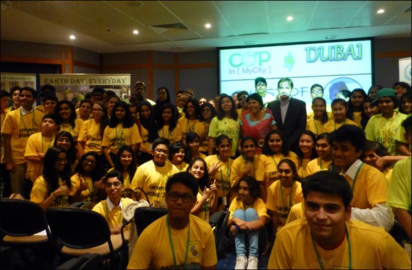 Youth organization Green Hope conducted a path breaking Climate Change Conference on 17th Sep at the Emarat Atrium , with Ambassador Grace of Philippines as the Chief Guest