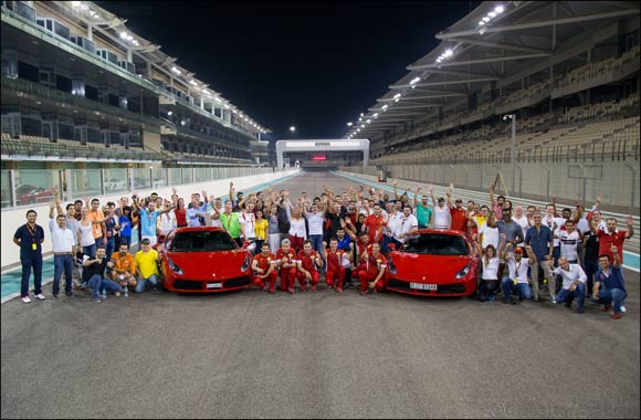 Ferrari Owners Club UAE and Premier Motors Rev Up at Yas Marina