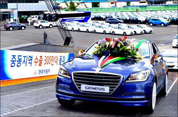 Hyundai marks three million Middle East sales by rewarding customers with warranty offer