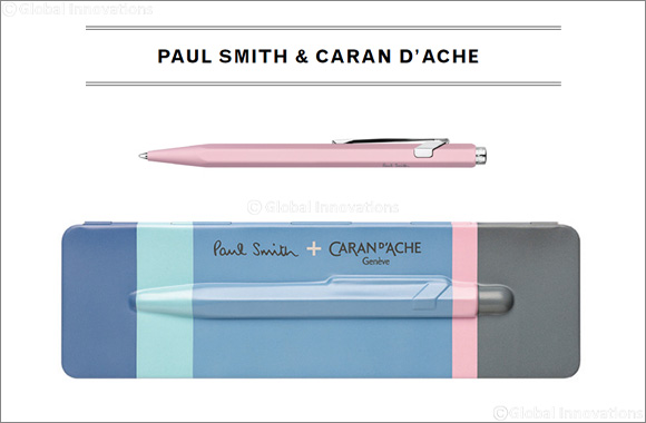 Paul Smith is delighted to collaborate with Caran d'Ache, creator of iconic writing and color instruments