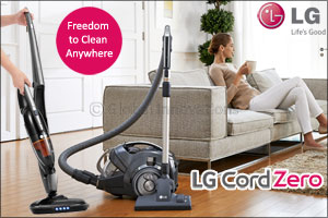LG Launches Premium Cordless Vacuum Cleaning Cordzero™ Collection