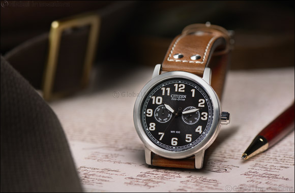 Vintage-inspired Eco Drive for Gents from CITIZEN.