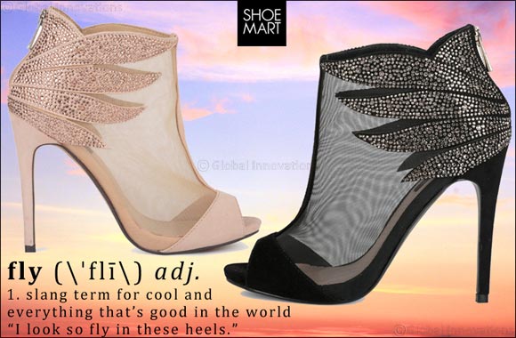 Shoe Mart: Look fly (quite literally) in these evening heels!