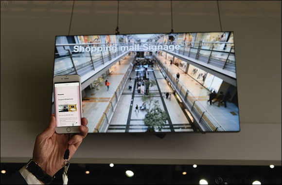 Panasonic unveils next generation Light ID Solution at GITEX 2015