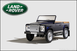 Land Rover previews bespoke Defender pedal car concept at Dubai Motor Show