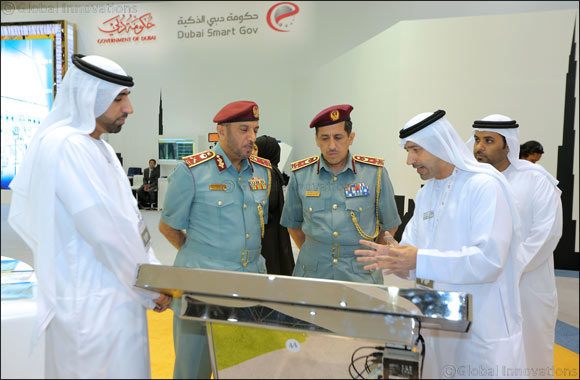Dubai Courts showcases Nibras and Public Notice at GITEX Technology Week 2015