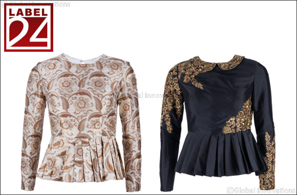 Stylish peplum tops from Label 24
