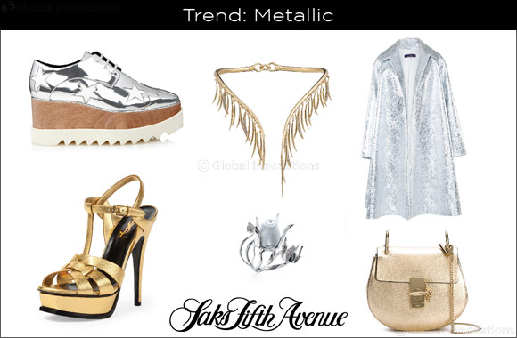 Saks Fifth Avenue - Metalic Trends!