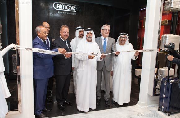 His Highness Sheikh Nahyan bin Mubarak Al Nahyan Inaugurates Middle East's First RIMOWA Store in Abu Dhabi Mall