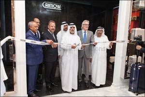 His Highness Sheikh Nahyan bin Mubarak Al Nahyan Inaugurates Middle East's First RIMOWA Store in Abu Dhabi Mall