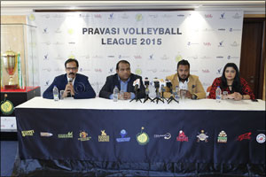 Dubai gearing up for the rst edition of Pravasi Volleyball League 2015