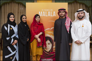 Nobel peace prize winner Malala Yousafzai receives standing ovation after ‘He Named Me Malala' premiere in UAE