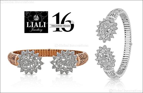 Liali's exclusive Pear and Ice bangles