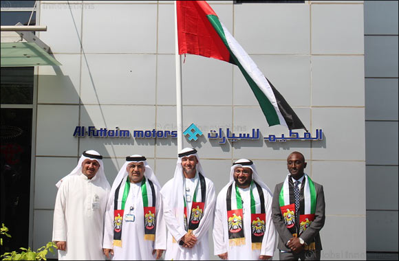 Al-Futtaim Motors celebrates the nation's ideals with raising of UAE flag