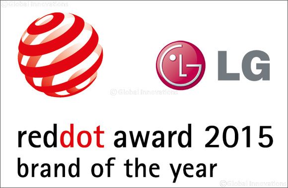 LG Named Brand of the Year 2015 at Red Dot Award