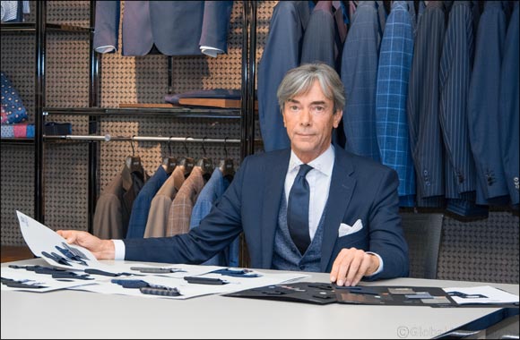 Boggi Milano Creative Designer, Pietro Rizzi, marks an elegant appearance at the brand's event in Dubai