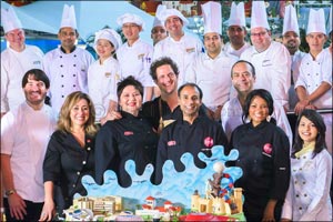 Celebrity Chefs get a taste of Yas