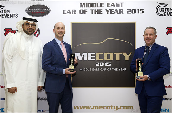 Jaguar XE and Range Rover Sport SVR win at the MECOTY awards