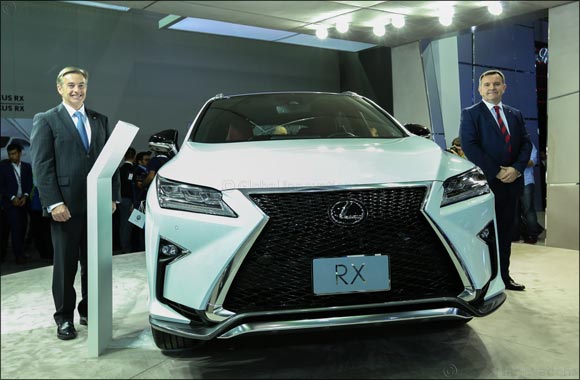 All-new 2016 Lexus RX makes UAE debut at Dubai International Motor Show
