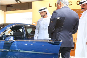 His Highness Sheikh Hamdan Bin Mohammed Bin Rashid Al Maktoum opens Dubai International Motor Show